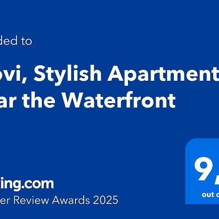 Niovi, Stylish Apartment Near The Waterfront 塞萨洛尼基 外观 照片